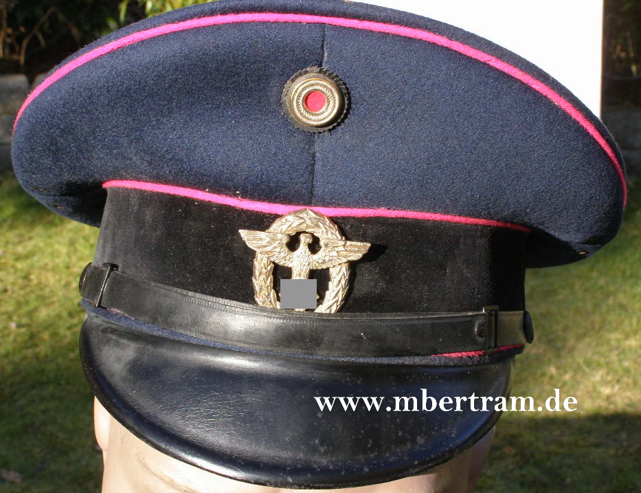 Schirmmütze Mannschaften Feuerlöschpolizei / Feuerwehr