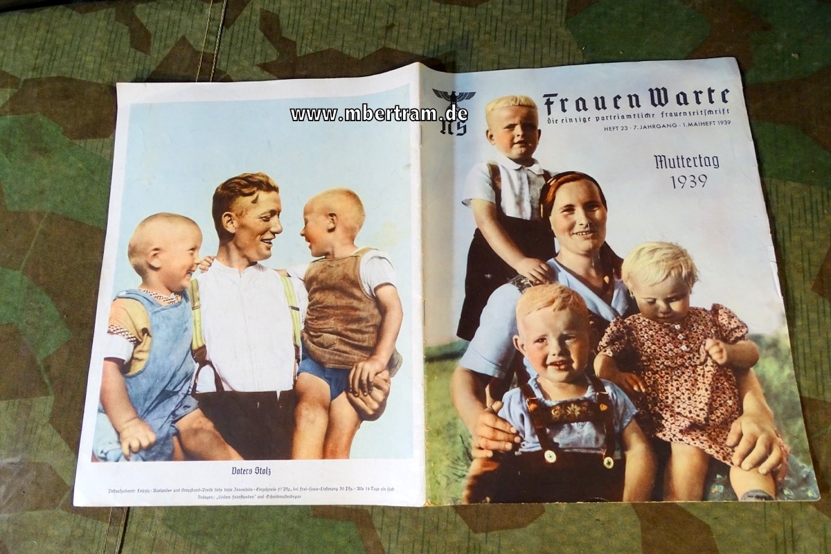 NS Frauenwarte, NS Frauenzeitschrift. Heft 23, Muttertag 1939