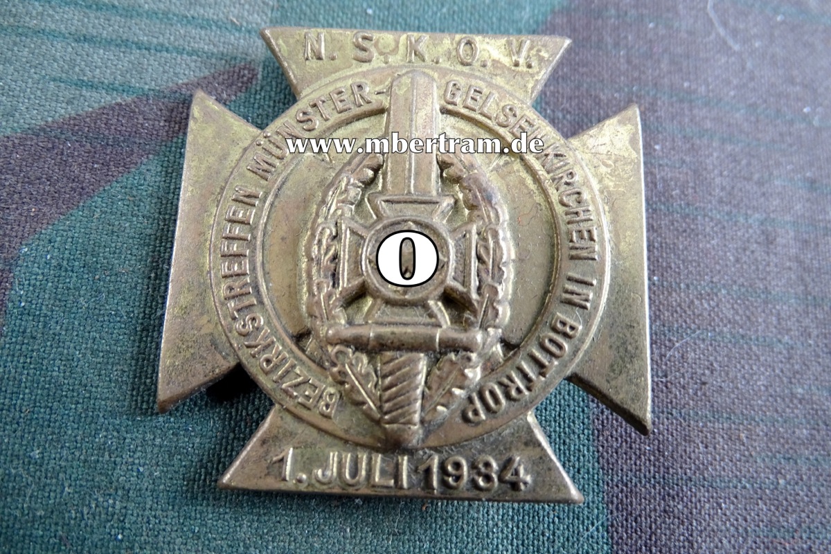 NSKOV Bezirkstreffen Münster - Gelsenkirchen in Bottrop 1. Juli 1934