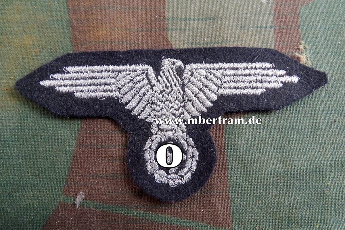 Replik, Waffen SS, gestickter Unteroffiziers- und Offiziers Ärmeladler