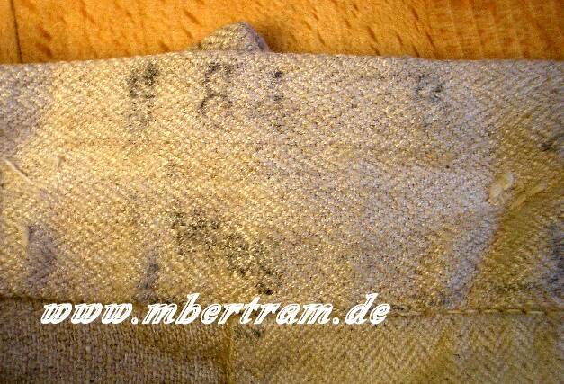 Weiße Kriegsmarine Takel Schlaghose, Drillich, Stempel