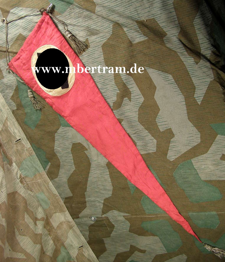 HK Wimpel aus feinstem Tuch, Querstrange, 75x20cm