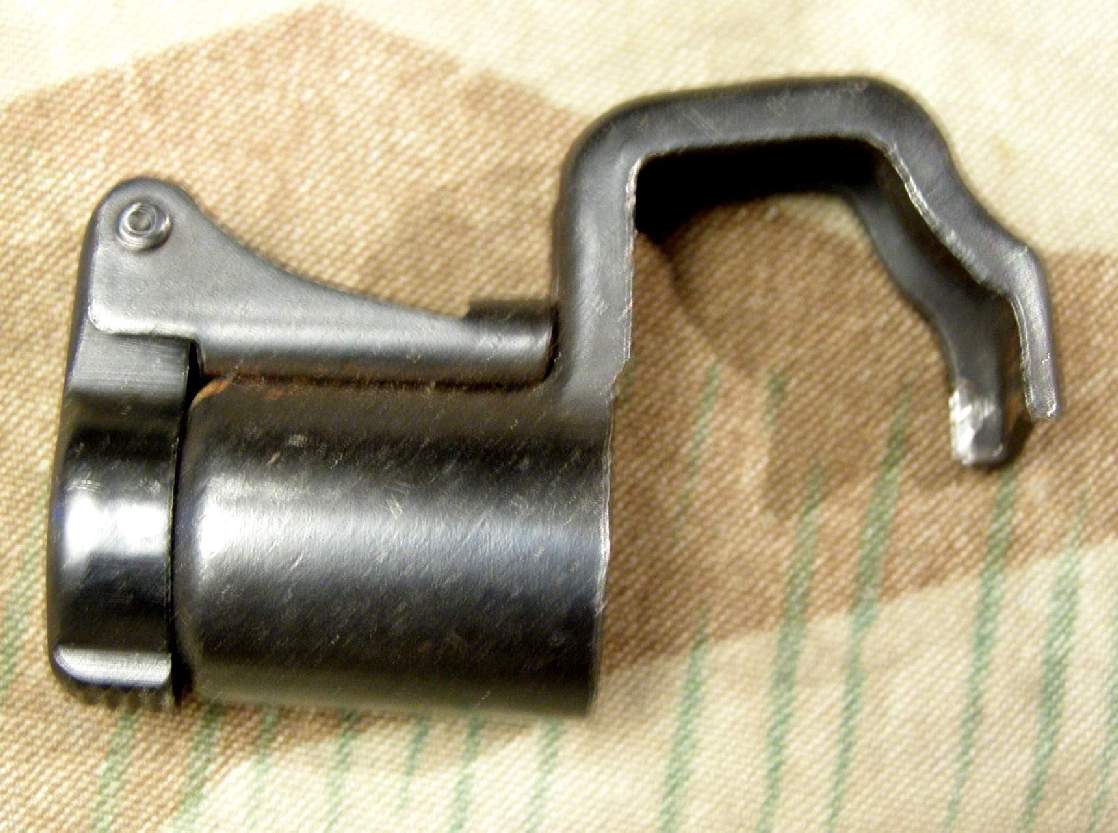 4807-1 Mündungsschoner Metall, K 98 u. Mauser 1904, aufklappbar