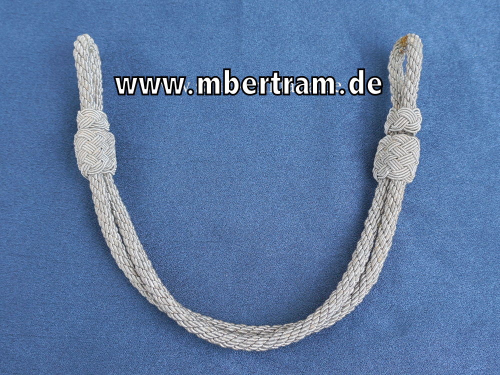 Wehrmacht Mützenkordel Offizier 31,5cm