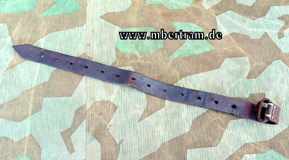 Wehrmacht Kavallerie Sielengeschirr 25 lose Schnallstrippe "jsd 1944"