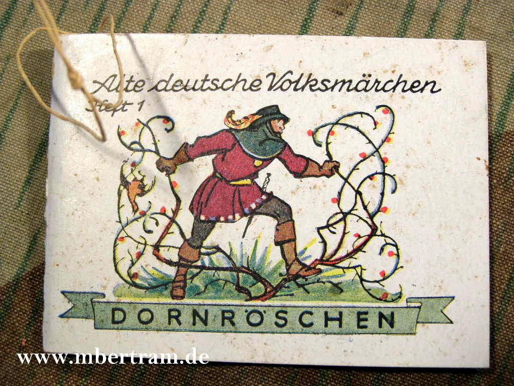 "Dornröschen", WHW Papierheftchen.