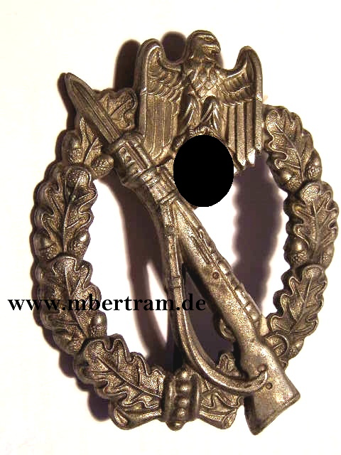 Infanterie Sturmabzeichen in Silber. Feinzink, Hersteller R.S.