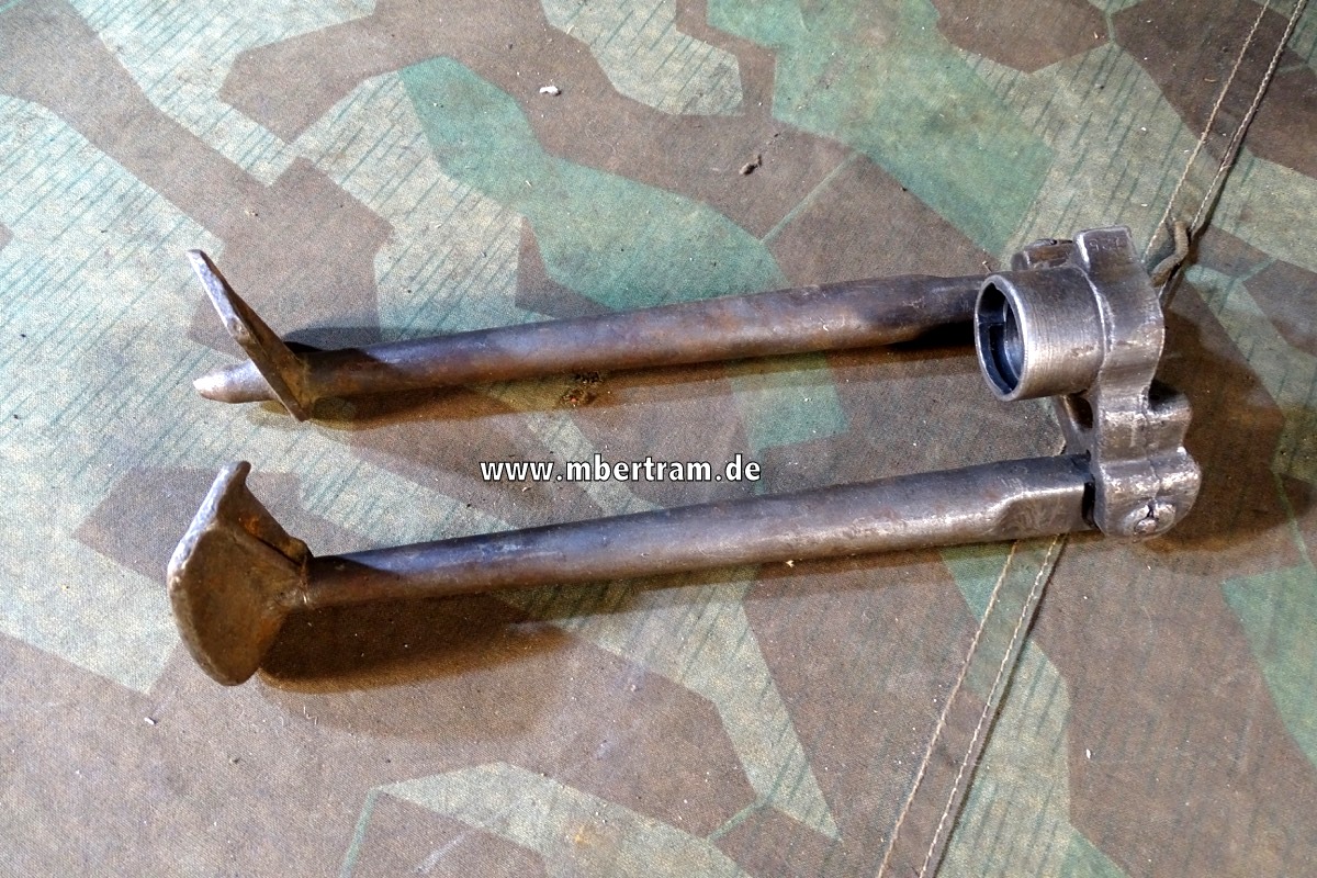Spätes, stabiles Brenn Zweibein für Britisches Brenn MG MK 2, 2. Weltkrieg.