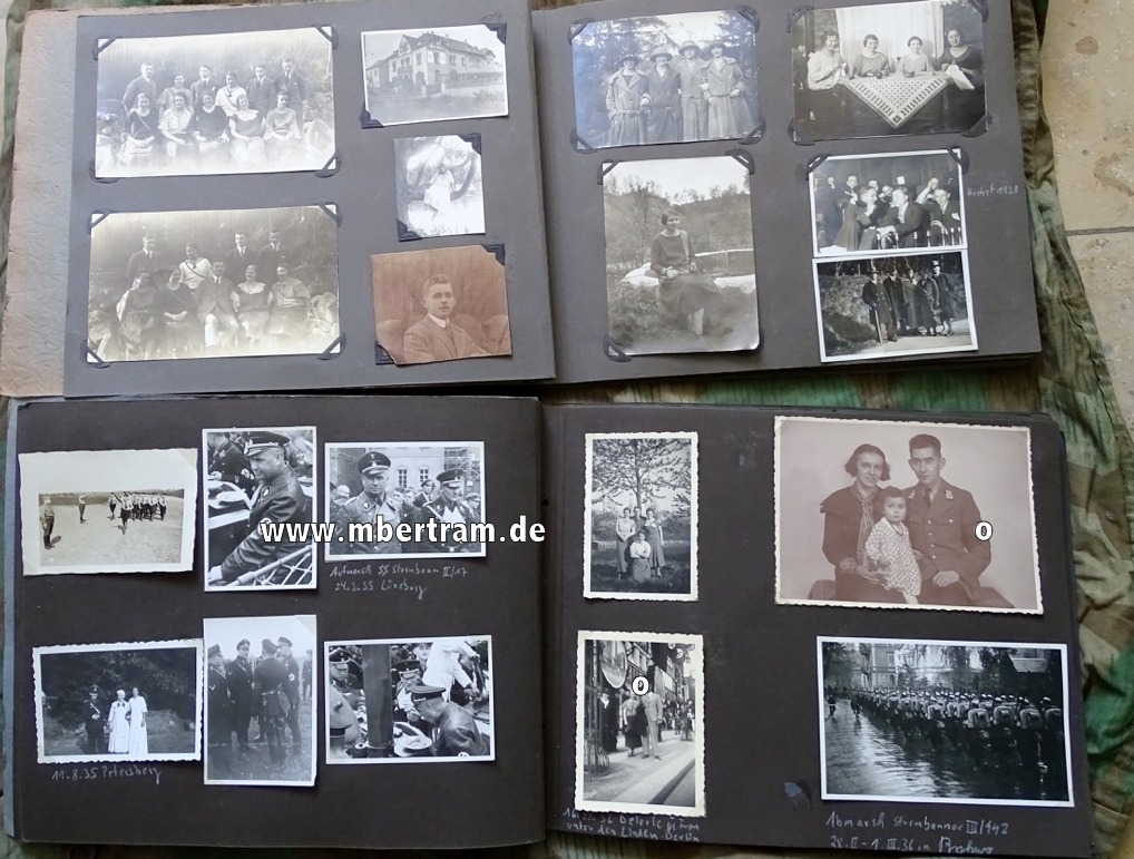 Fotoalbum allgemeine SS,  Sturm Lüneburg II/17, 30er Jahre.