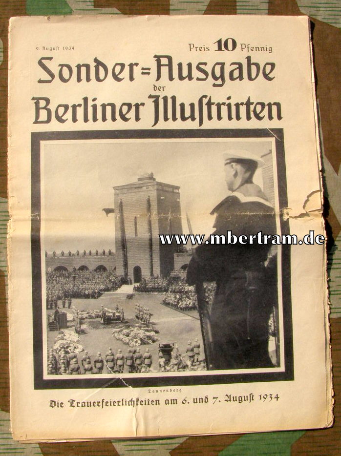 Berliner Illustrierte Zeitung, Sonderausgabe vom 09.08.1934