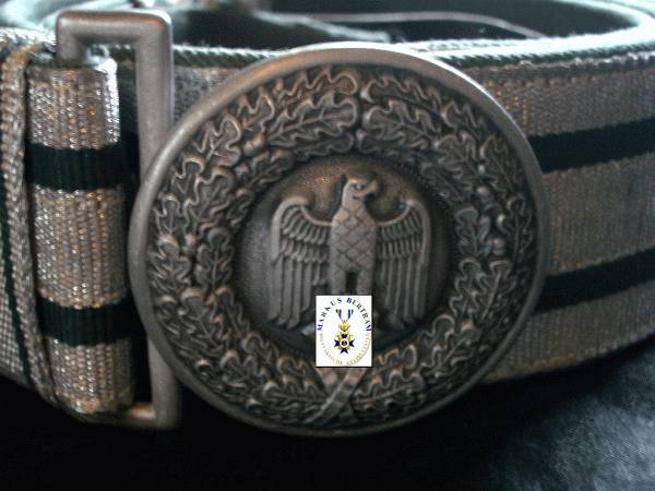 WEHRMACHT OFFIZIERS PARADEFELDBINDE, ASSMANN