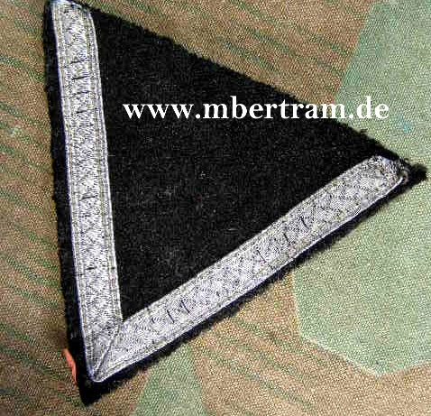 Waffen SS / Panzertruppe Gefreitenwinkel Panzeruniform