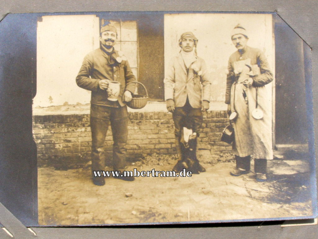12835-25 Dokumenten- u. Fotokonvolut, 1.WK, Armierungs Bataillon