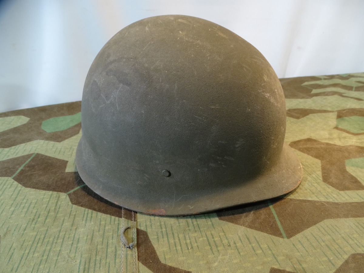 Früher Stahlhelm Bundeswehr , 60er Jahre, Gr- 55.57, guter Zustand