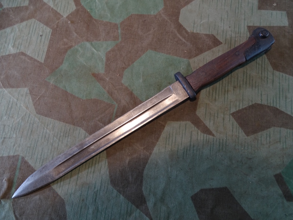 Seitengewehr M 1884/98 a.A. ohne Scheide, Hersteller Erfurt und Alex Coppel SG