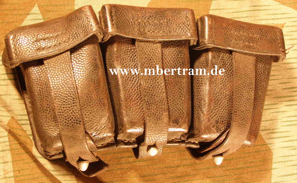 K98 3er Munitionstasche, Hohmann &amp; Söhne, Kaisersl. 1938