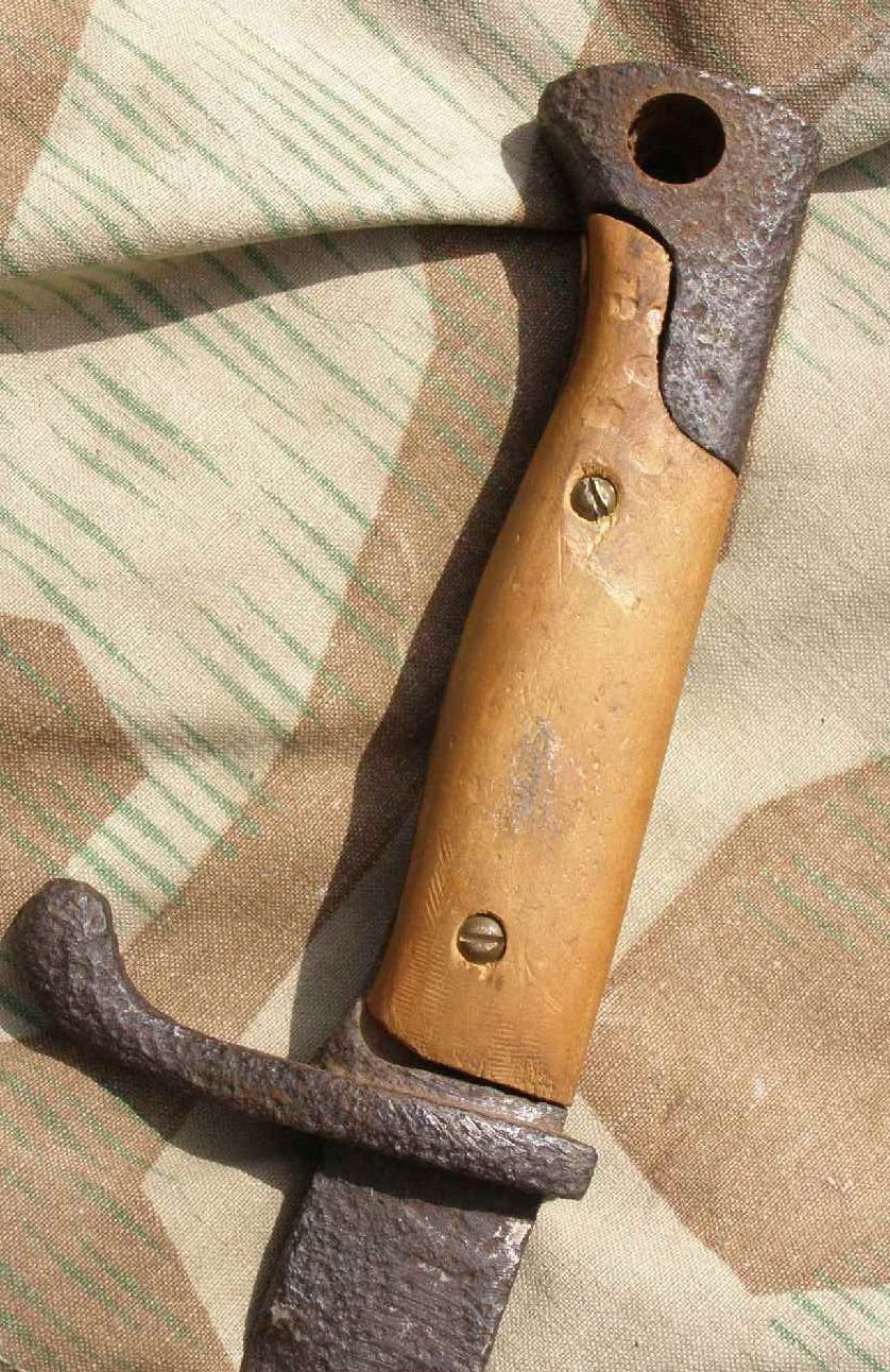 SEITENGEWEHR 1898/05 DEUTSCHES REICH, Fund o. Scheide