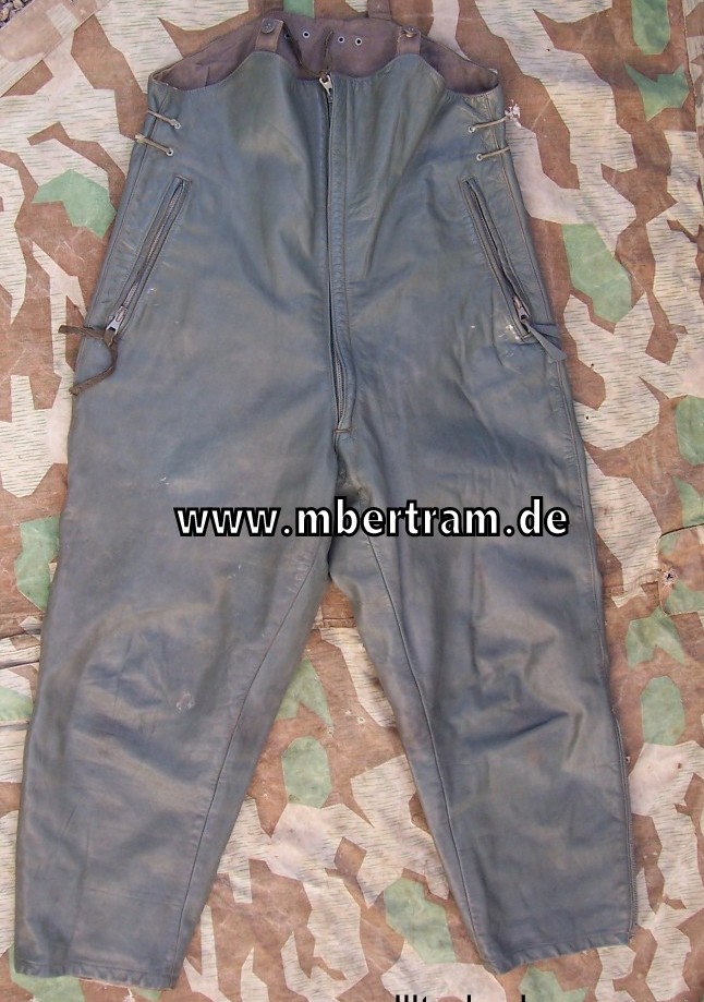 Bundesmarine Lederhose für U-Boot Besatzungen 1958
