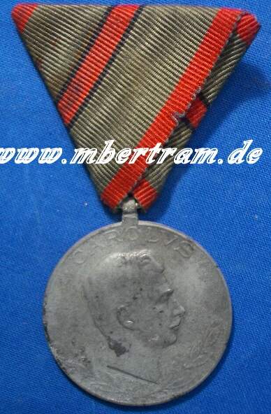 sterreich K.u.K Monarchie: Verwundetenmedaille, 1917