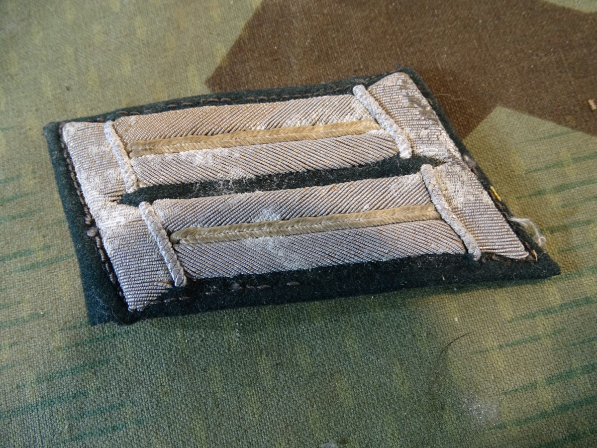 Wehrmachts Kragenspiegel Offizier Infanterie