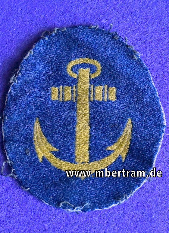 Abzeichen Kriegsmarine der Unteroffiziere für den Sportanzug