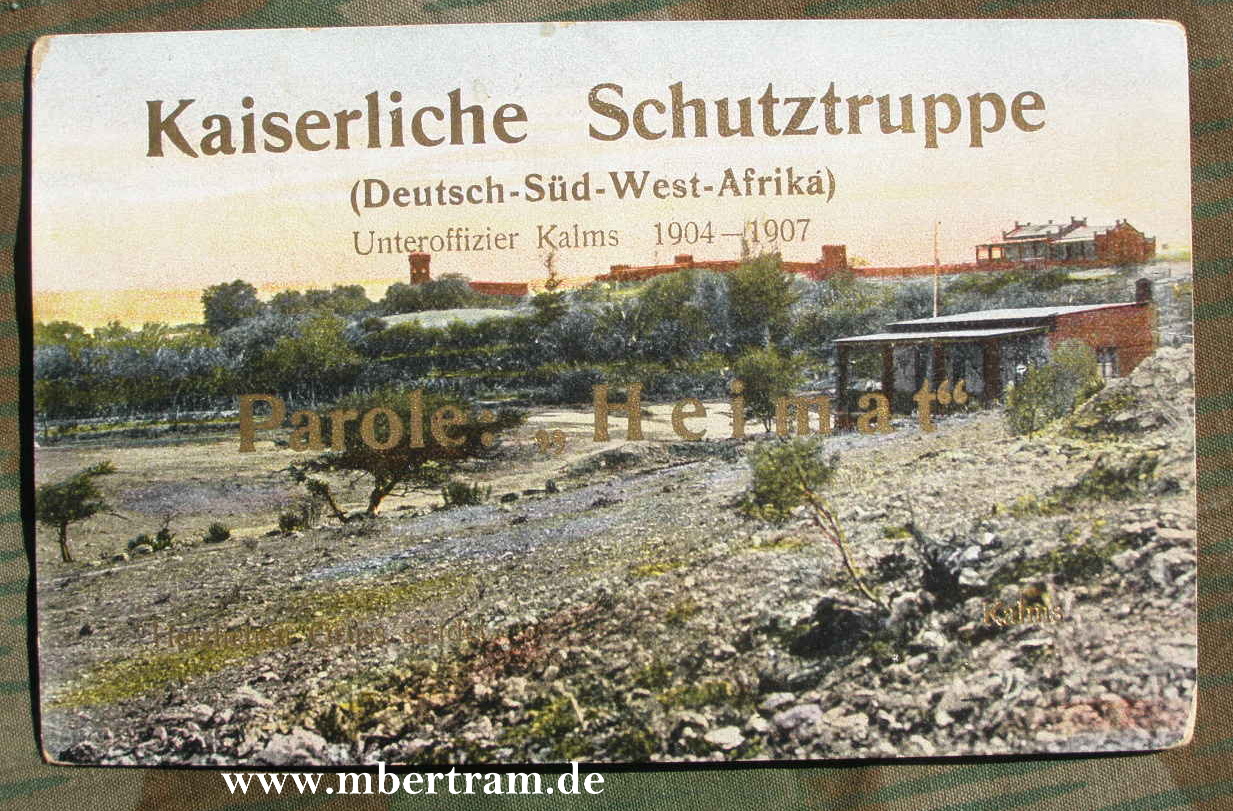 Postkarte Deutsch Süd West/ Windhuk, Kolonial Reservist