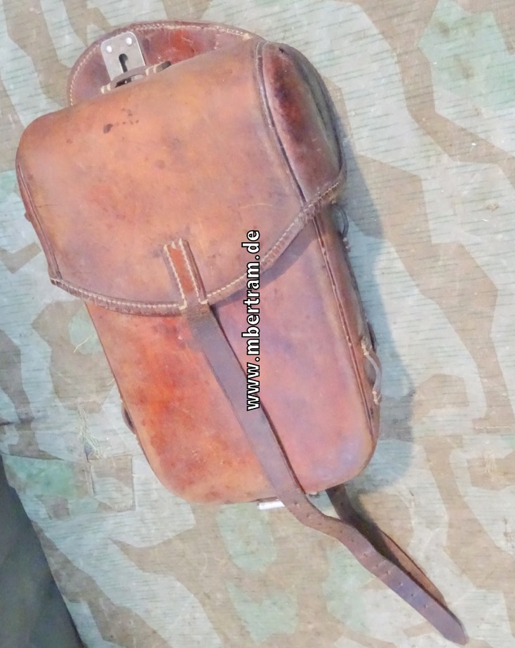 Wehrmacht Kavallerie Packtasche 34,  rechte Seite, Reiter Gepäck, "Kaiserslautern 1938"