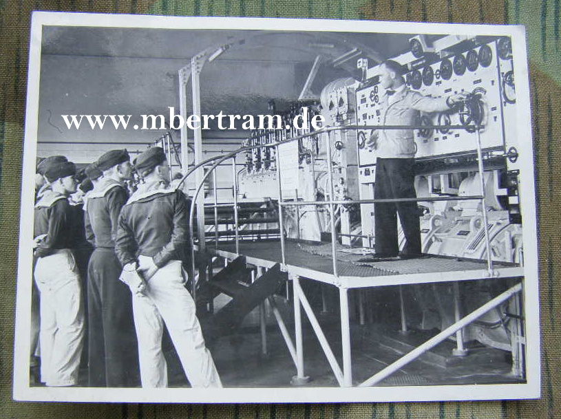 Foto U- Boot Lehr Division Gotenhafen. Schulung U-Boot