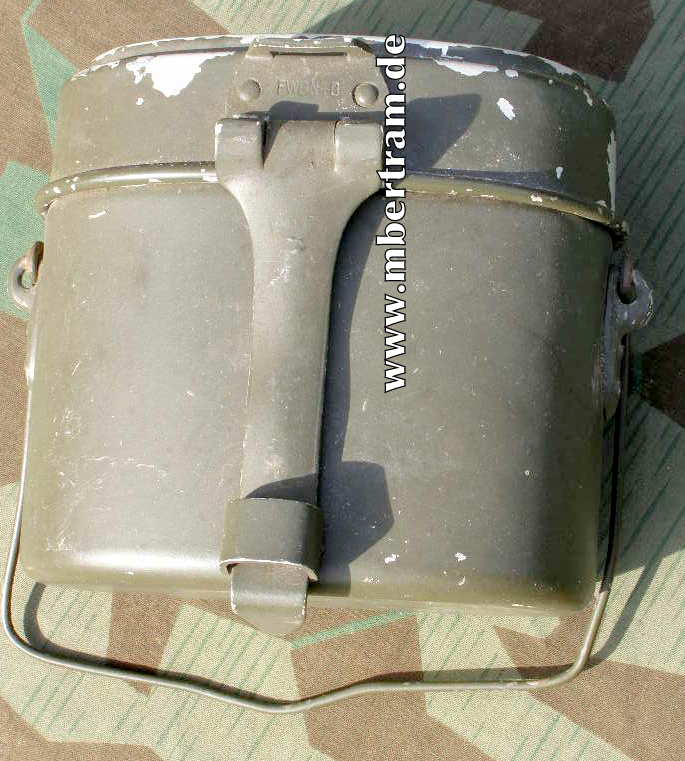 Kochgeschirr Wehrmacht, 1940 ca. 85% Lack, nrgl. FWBN 40