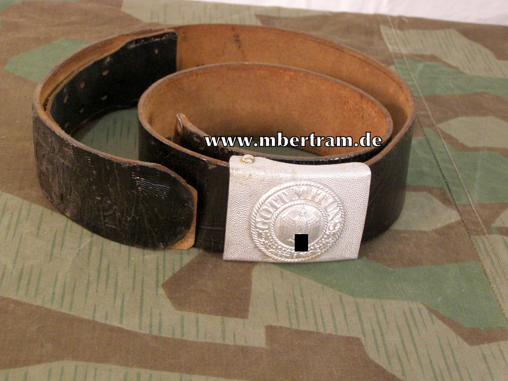 WEHRMACHTS KOPPELSCHLOSS ALU, MIT RIEMEN 96 cm