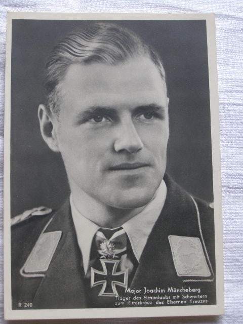 Major Joachim Müncheberg, LW Ritterkreuzträger Portrait