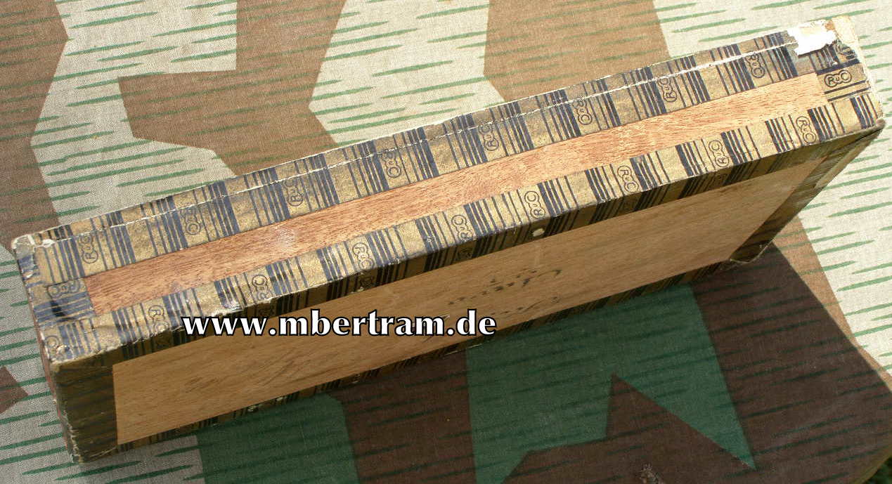 Zigarren Kiste, 50 Stück "Königswürde" , um 1939