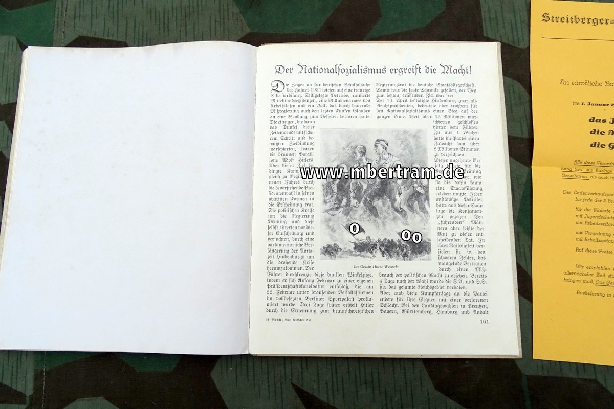 15814-8 Kunstmaler A. Reich: Von deutscher Art und deutscher Tat - Das Buch der HJ