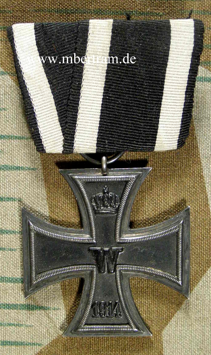 1er Ordensspange mit Eisernem Kreuz 2. Klasse 1914.