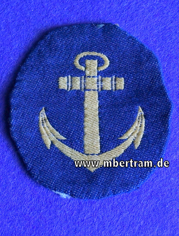 Abzeichen Kriegsmarine der Unteroffiziere für den Sportanzug