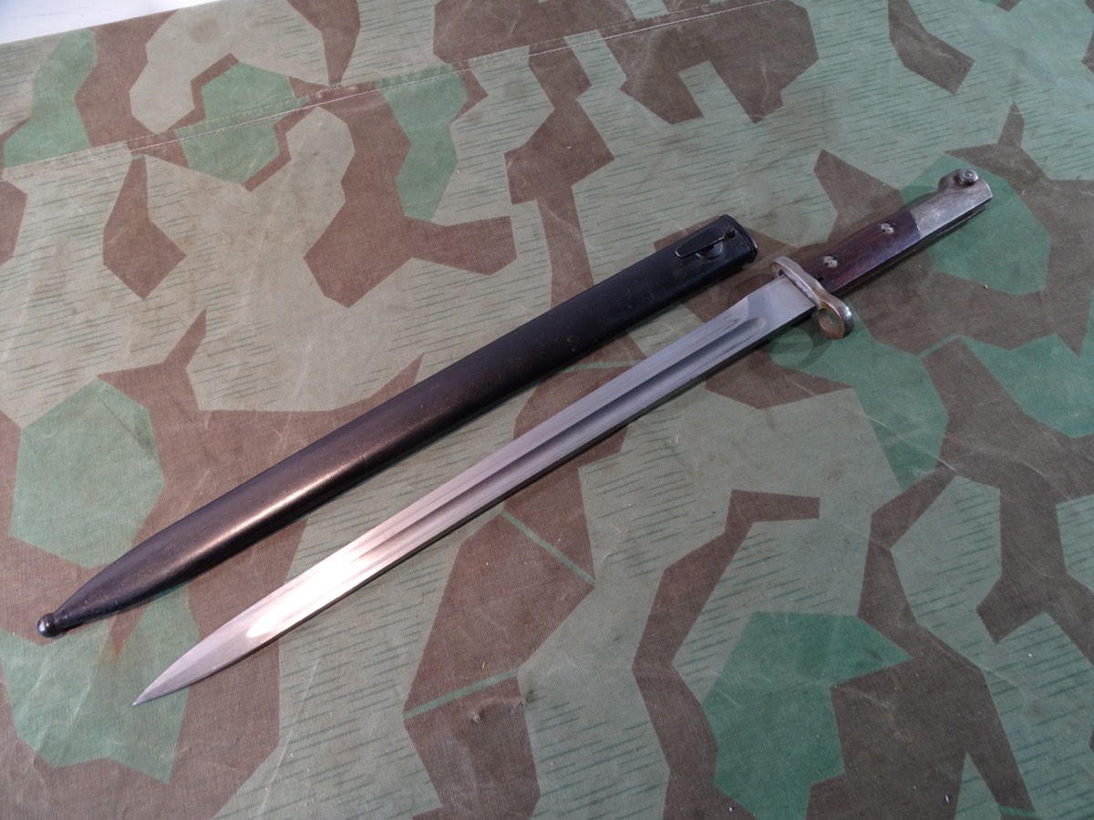 Bajonett / Seitengewehr FN Mauser 98 Lang , guter Zustand