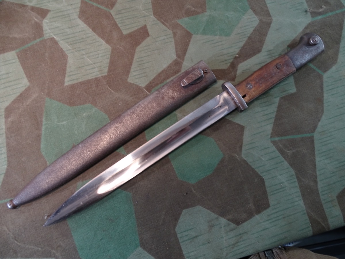 Seitengewehr 98/84 Kaiserreich, Hst.: Gebr. Hartkopf Solingen, 1916 Seitengewehr 98/84 Kaiserreich, Hst.: Gebr. Hartkopf Solingen, 1916