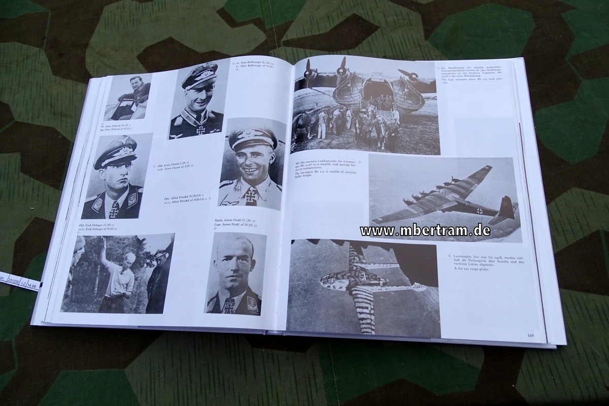 16240-10 A.Galland K.Ries R.Ahnert: Die deutsche Luftwaffe 1939-1945, Bild Dokumentation